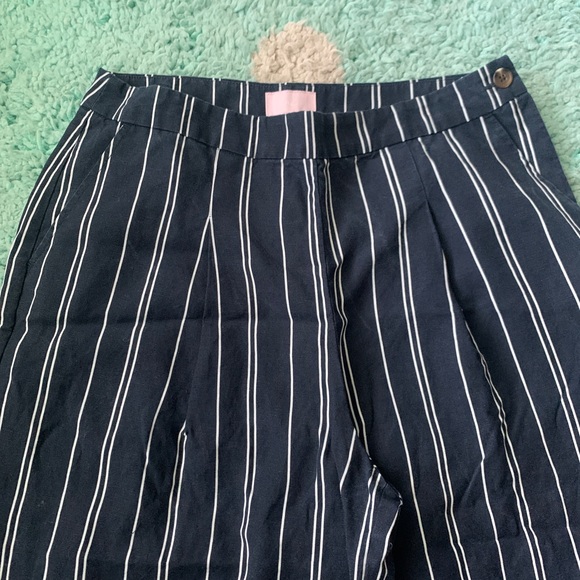 Joules Pants & Jumpsuits Joules Women Palazzo Pants Navy Blue White